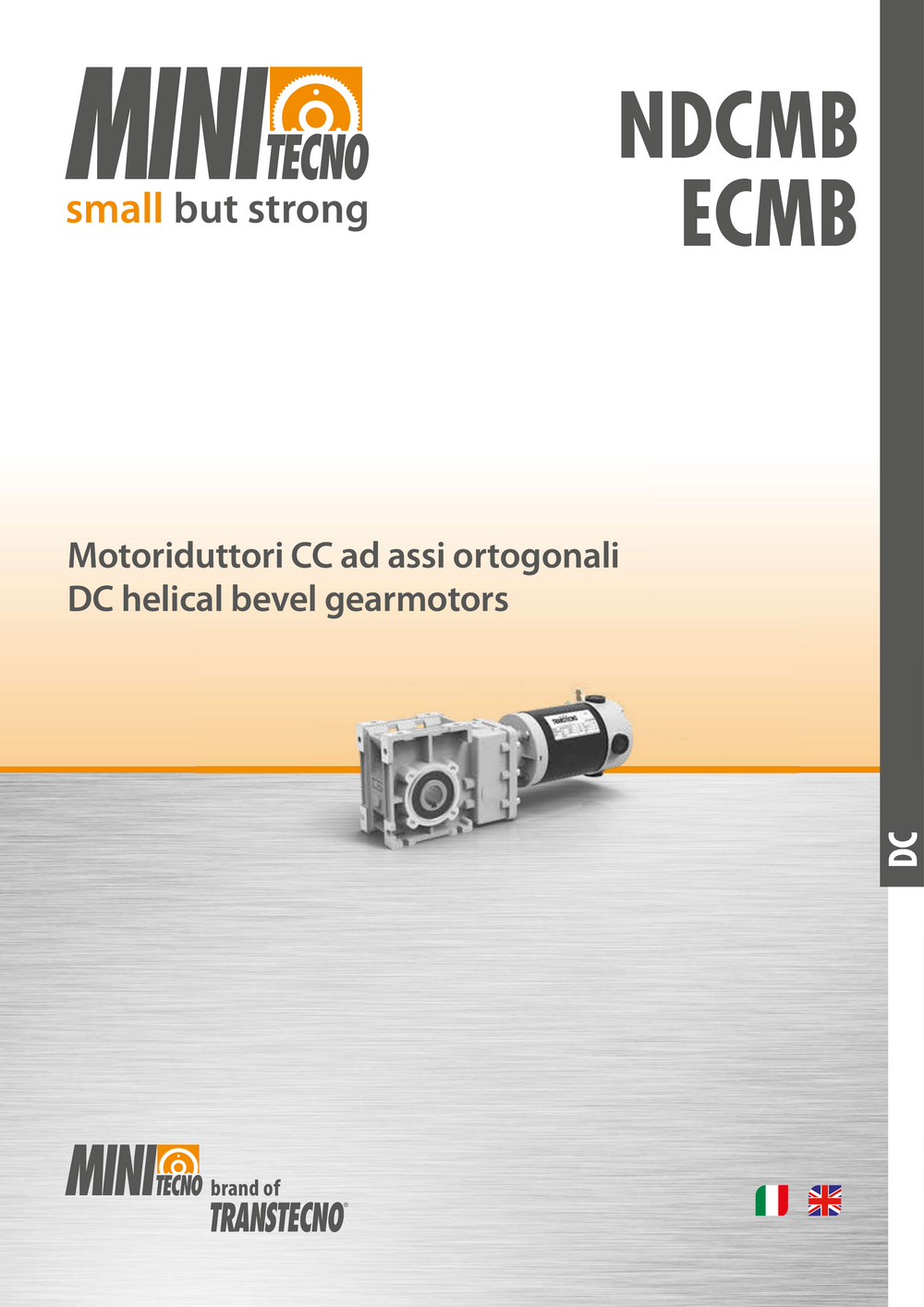 Коническо-цилиндрические мотор-редукторы серии ECMB.
